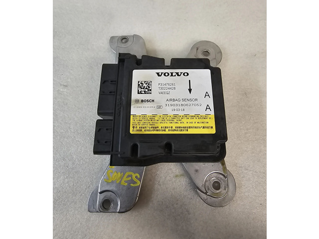 Блок подушек безопасности 31476261 Volvo S60