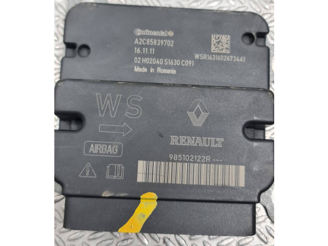 Блок подушек безопасности A2C85839702, 985102122R Dacia Sandero