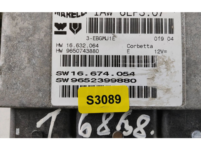 Řídící jednotka 9650743880, 9652399880 Peugeot 807 2003