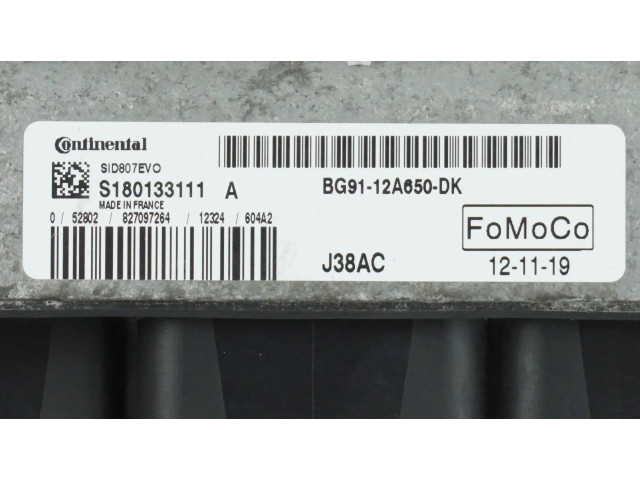 Řídící jednotka BG9112A650DK, S180133111A Peugeot 5008 2018