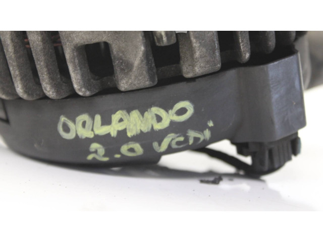 Генератор 13580078, 14V140A Chevrolet Orlando