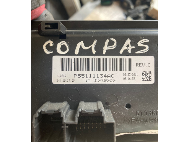 Блок управления климат-контролем P55111134AC, 610764 Jeep Compass