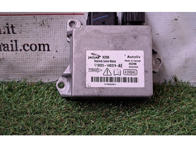 Блок подушек безопасности 8X23-14D374-AE, 8X23-14D374-AE Jaguar XF X250