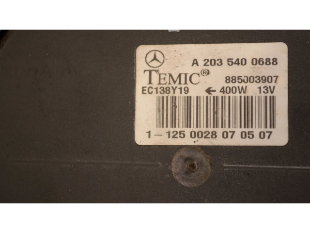 Vstřikovač A2035001593, A2035400688 Mercedes-Benz CLK A209 C209 M 272.940