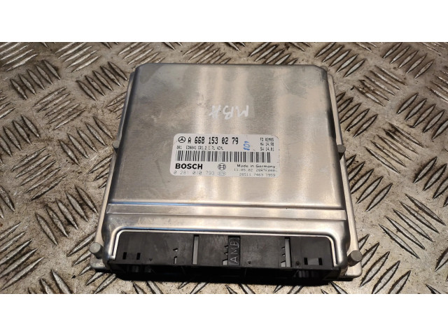 Řídící jednotka 6681530279   Mercedes-Benz A W168 2002