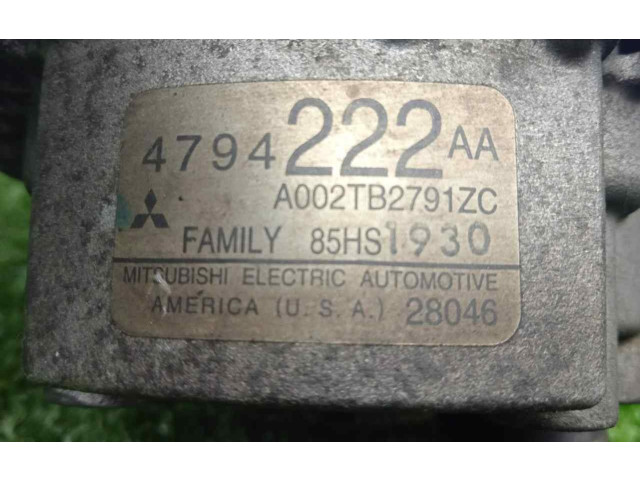 Генератор       Chrysler Neon II  2000 - 2005 года   