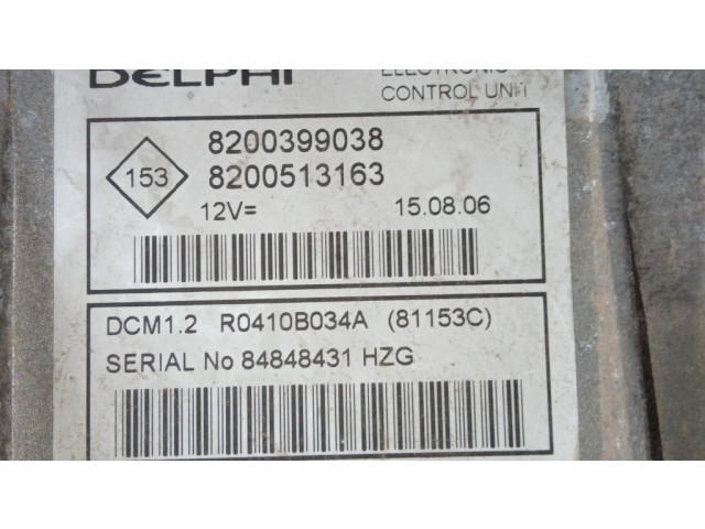 Řídící jednotka 8200399083 Renault Clio II 1998
