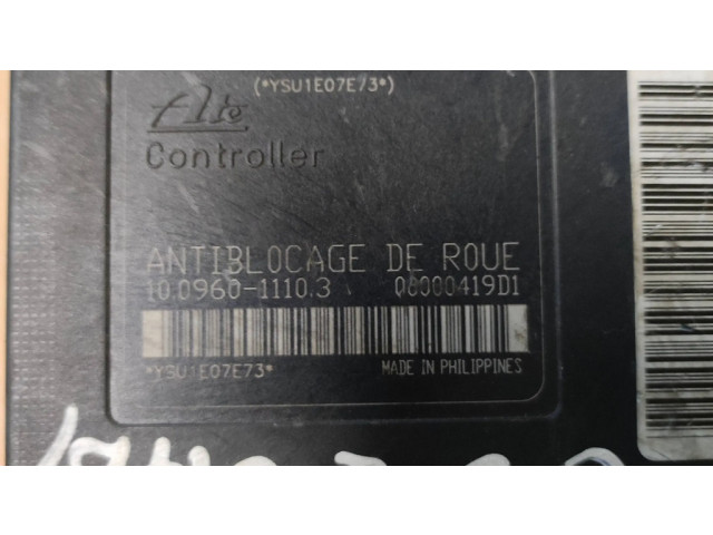 Блок АБС 08000419D1, 10096011103 Citroen C5 2001-2004 года