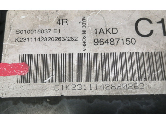 Блок управления двигателя 96487150   Chevrolet Tacuma