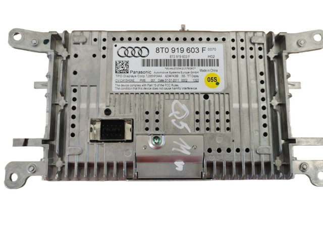 Дисплей 8T0919603F, A234474GBB Audi Q5 SQ5