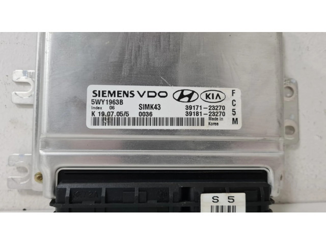 Řídící jednotka 5WY1963B, 3917123270 Hyundai Tucson JM 2006
