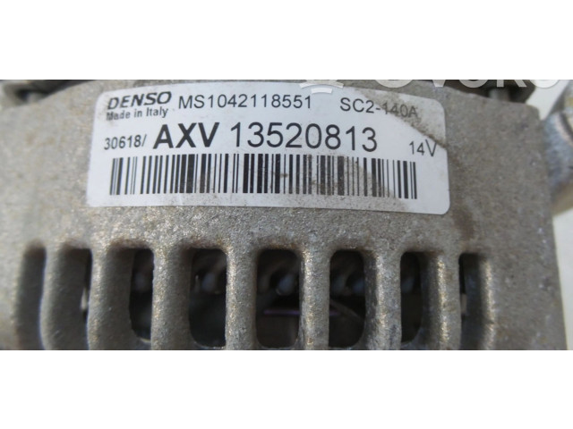 Генератор 13520813, 13587304 Vauxhall Astra K