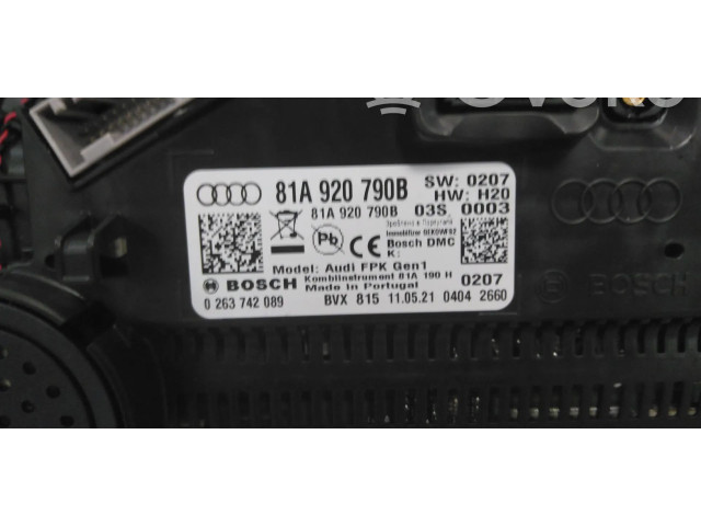 Панель приборов 81A920740E Audi Q2 -