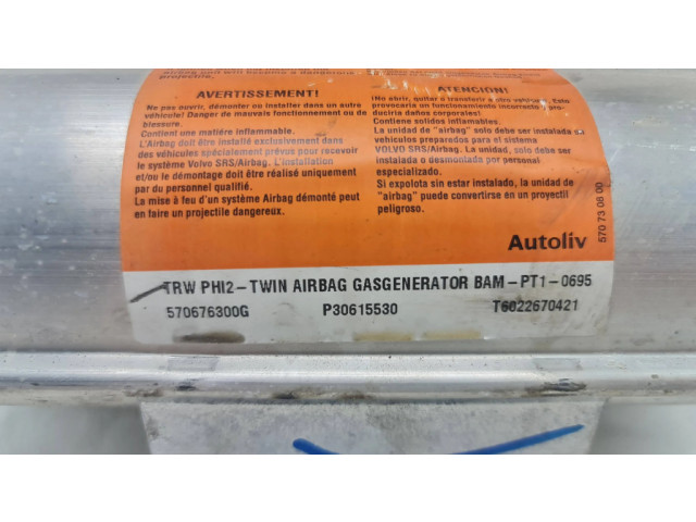 Подушка безопасности пассажира 570676300G, P30615530   Volvo S40, V40
