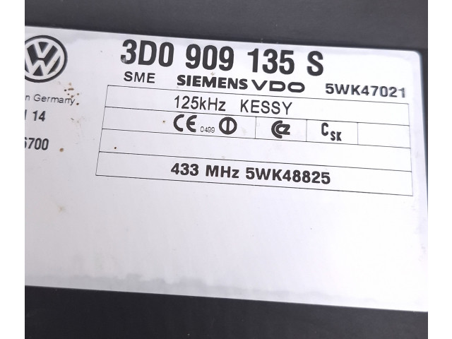 Комплект блоков управления 3D0907401, 4E0905852D   Volkswagen Phaeton