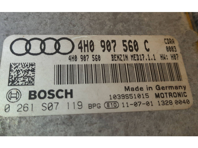 Řídící jednotka 4H0907560C, 4H0907560C   Audi A8 S8 D4 4H 2011