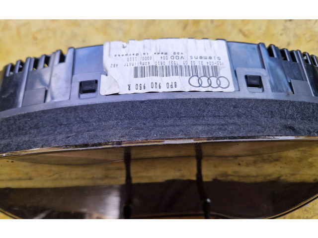 Панель приборов 8P0920950R Audi A3 S3 8P