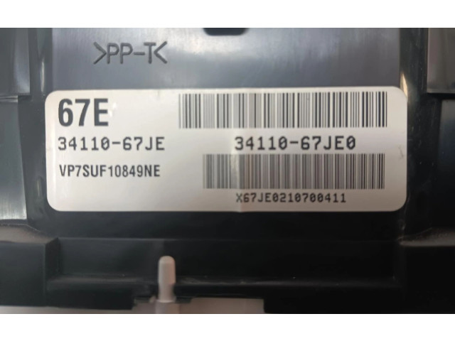 Přístrojová deska  Suzuki Grand Vitara I 2008 3411067JE0  