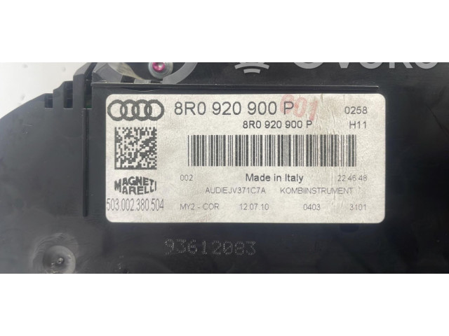 Панель приборов 8R0920981H Audi Q5 SQ5