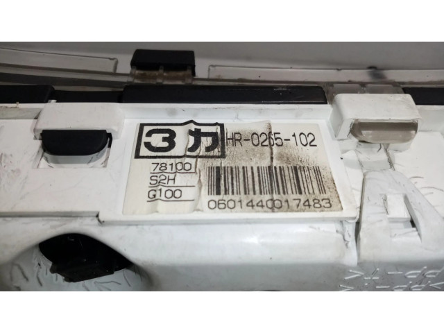 Přístrojová deska Honda HR-V 2001 HR0265102, 4CHR0265215