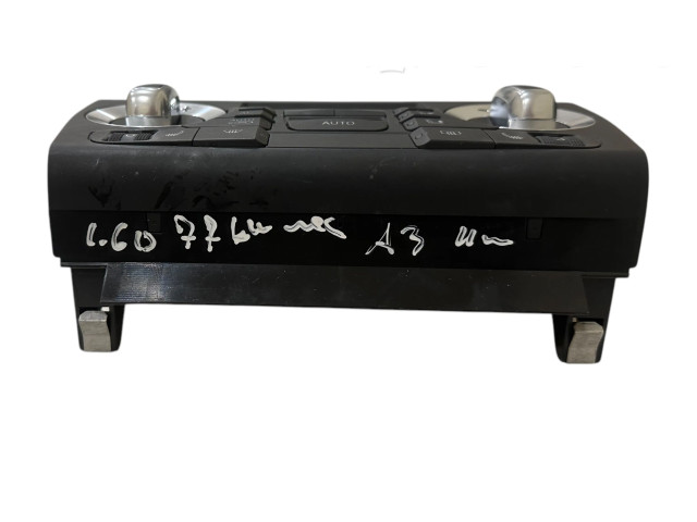 Блок управления климат-контролем 8P0820043BN, A2C53380927 Audi A3 S3 8P