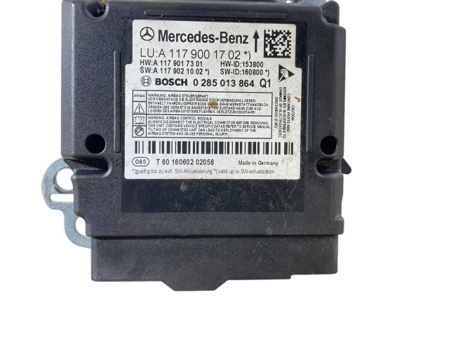 Блок подушек безопасности A1179001702, A1179017301 Infiniti QX30