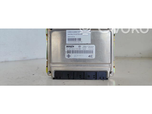 Блок управления двигателя 0281010718   Nissan Almera Tino