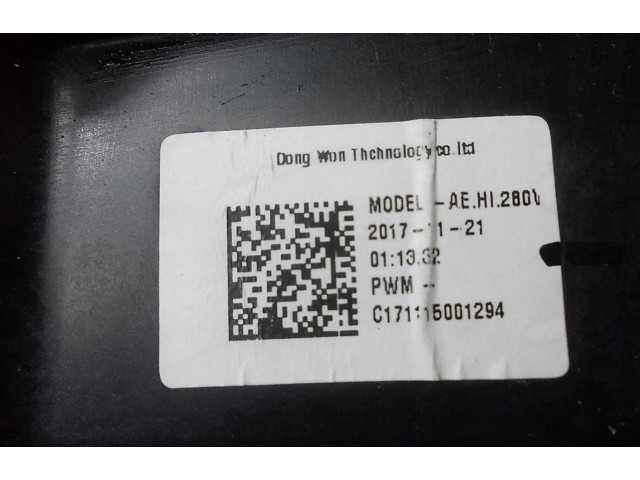 Вентилятор радиатора     25385G2000    Hyundai Ioniq 