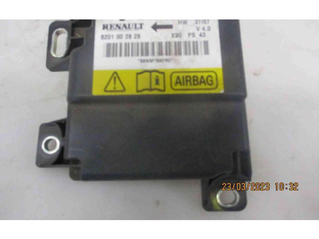Блок подушек безопасности 8201002828, 8201002828 Dacia Sandero