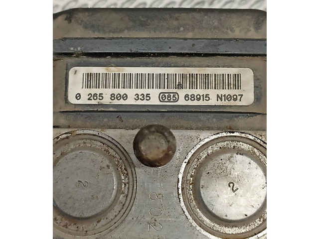 Блок управления двигателя 0265800335, 68915N1097 Renault Kangoo I