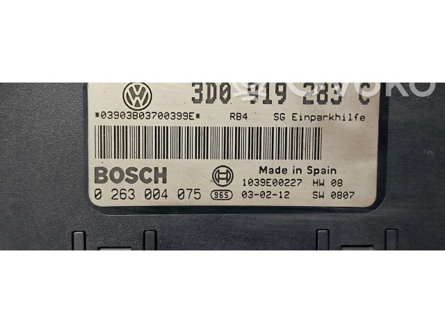 Блок комфорта 3D0919283C   Volkswagen Phaeton   