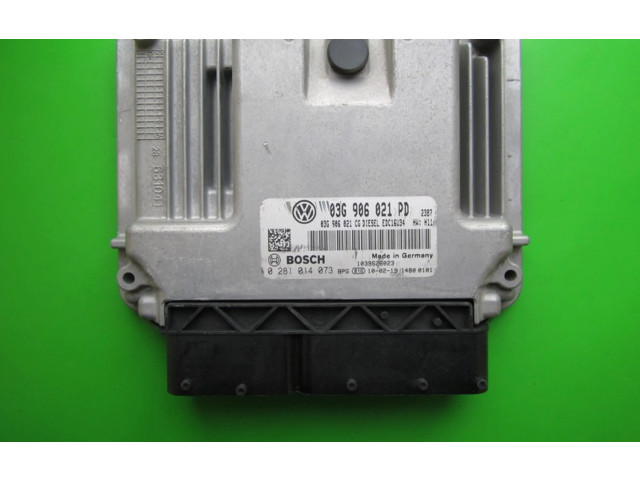 Řídící jednotka 03G906021PD, 0281014073 Volkswagen Caddy 2007