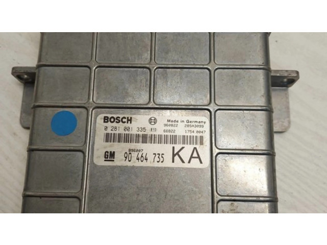 Блок управления двигателя 90464735, 28SA3099 Opel Vectra B