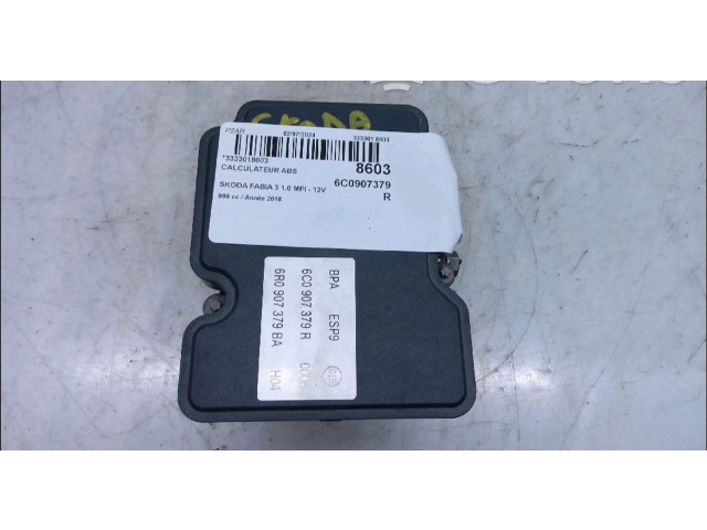 Блок управления АБС 6C0907379R, 6C0907379R Skoda Fabia Mk3 (NJ)