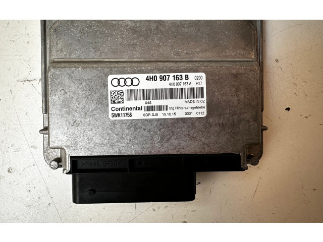 Блок управления 4H0907163B, 5WK11758 Audi A7 S7 4G