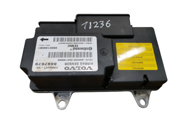 Блок подушек безопасности 8697679, 00001393B1   Volvo V50