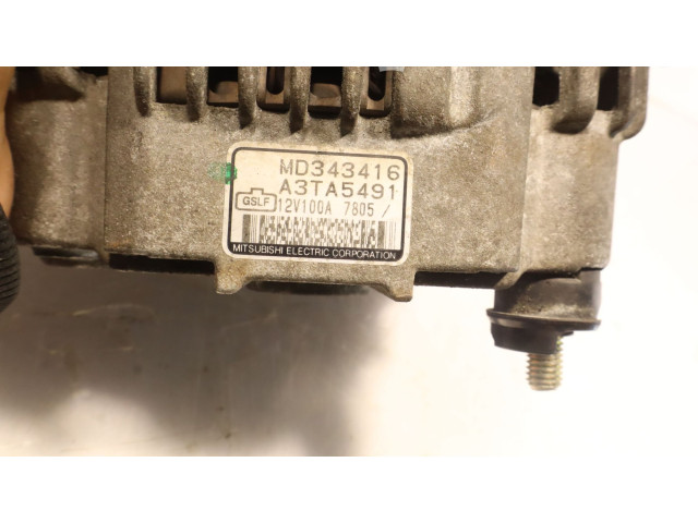 Генератор A3TA5491 Mitsubishi Carisma