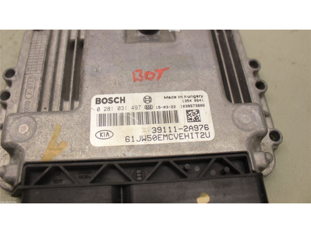 Блок управления впрыском 391112A976, 0281031497   KIA Ceed