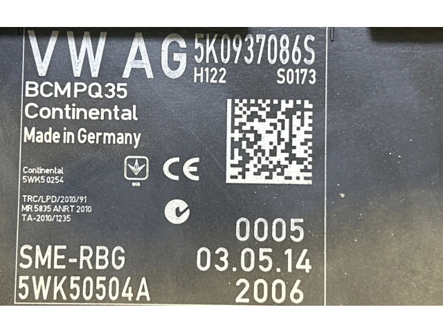 Блок комфорта 5K0937086S, CMP035   Volkswagen Caddy   