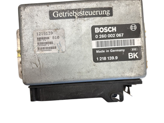 Блок управления коробкой передач 1218139, 0260002067   BMW 5 E34