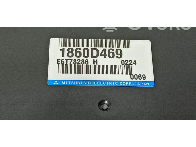 Блок управления двигателя 1860D469, E6T78286H   Mitsubishi ASX