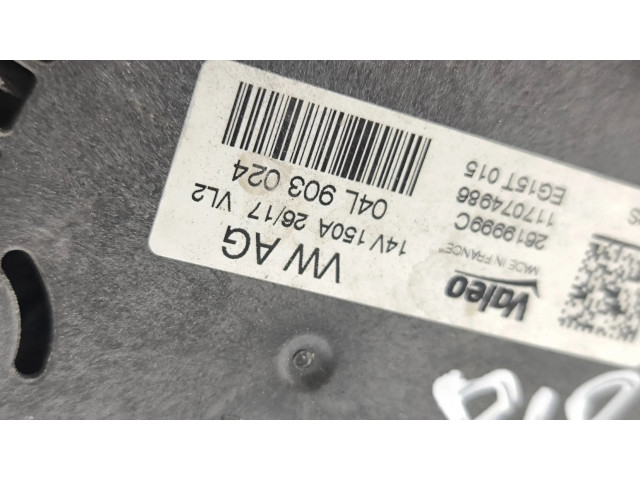 Генератор 04L903024   Audi A5 2.0     