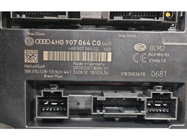 Блок комфорта 4H0907064CG, IMPRK1474980   Audi A6 S6 C7 4G   