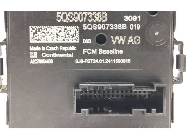 Вентилятор печки    5QS907338B   Skoda Superb B9