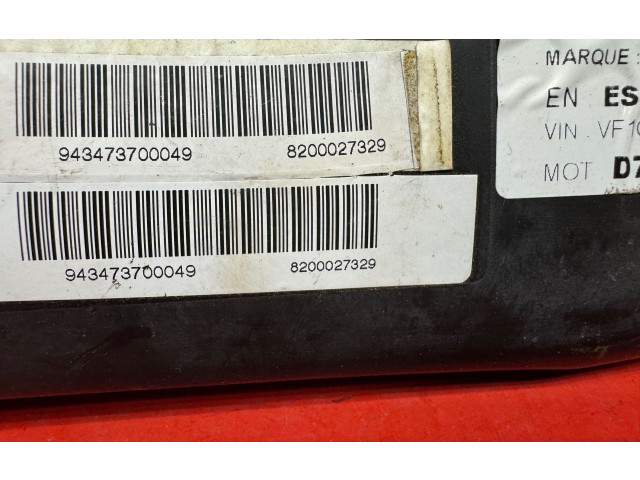 Подушка безопасности в сиденье 8200027329 Renault Twingo I