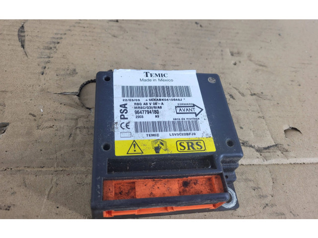 Блок подушек безопасности 9647794180, L5V3C22BFJ9   Renault Scenic II -  Grand scenic II