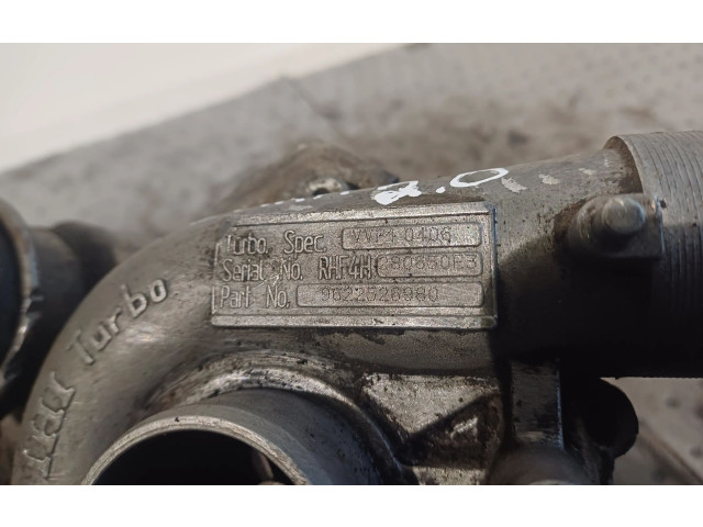 Turbodmychadlo Турбина VVP10406, 9622526980 Citroen Xsara