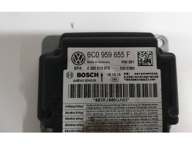 Блок подушек безопасности 6C0959655F   Skoda 