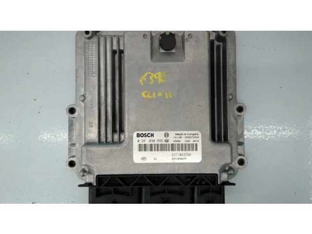 Блок управления двигателя 0281030899, 237104376R Renault Captur