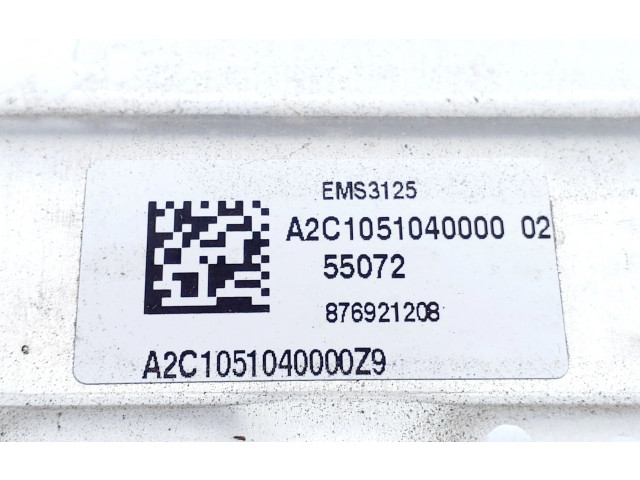 Řídící jednotka 237105FF0B, A2C1289880201 Nissan Micra K14 2017